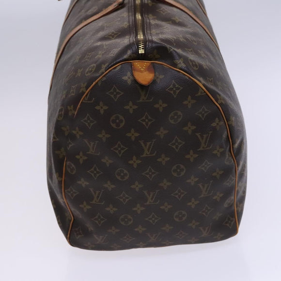 LOUIS VUITTON Monogram Keepall 60 Boston Bag M41422 LV Auth EC404