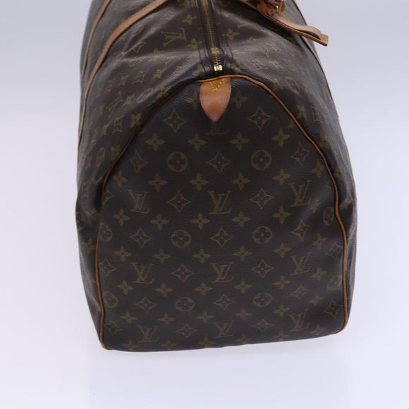 LOUIS VUITTON Monogram Keepall 60 Boston Bag M41422 LV Auth EC404