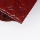 LOUIS VUITTON Monogram Vernis Stanton Tote Bag Red M91078 LV Auth EC405-16