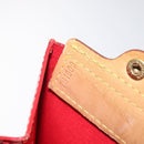 LOUIS VUITTON Monogram Vernis Stanton Tote Bag Red M91078 LV Auth EC405-12