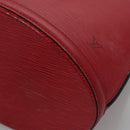 LOUIS VUITTON Epi Cluny Shoulder Bag Red M52257 LV Auth EC406-14