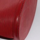 LOUIS VUITTON Epi Cluny Shoulder Bag Red M52257 LV Auth EC406-15