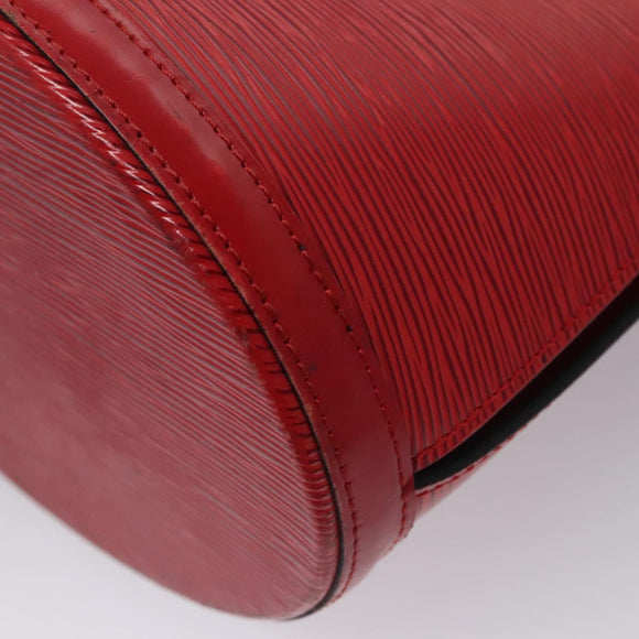 LOUIS VUITTON Epi Cluny Shoulder Bag Red M52257 LV Auth EC406