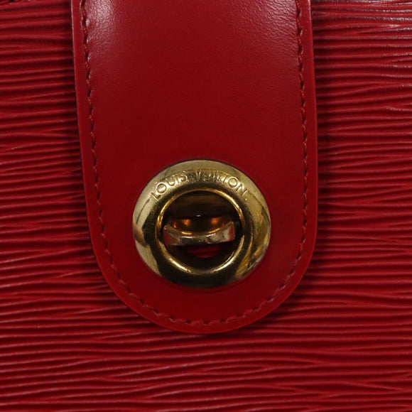 LOUIS VUITTON Epi Cluny Shoulder Bag Red M52257 LV Auth EC406