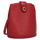 LOUIS VUITTON Epi Cluny Shoulder Bag Red M52257 LV Auth EC406-1