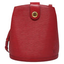 LOUIS VUITTON Epi Cluny Shoulder Bag Red M52257 LV Auth EC406-13