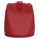 LOUIS VUITTON Epi Cluny Shoulder Bag Red M52257 LV Auth EC406-2