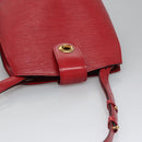 LOUIS VUITTON Epi Cluny Shoulder Bag Red M52257 LV Auth EC406-6