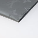 LOUIS VUITTON Monogram Satellite Alpha Pouch Card Case Silver M44178 Auth EC408A-15