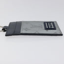 LOUIS VUITTON Monogram Satellite Alpha Pouch Card Case Silver M44178 Auth EC408A-3