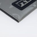 LOUIS VUITTON Monogram Satellite Alpha Pouch Card Case Silver M44178 Auth EC408A-14