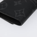 LOUIS VUITTON Monogram Eclipse Multicles6 Key Case M82603 LV Auth EC409M-17
