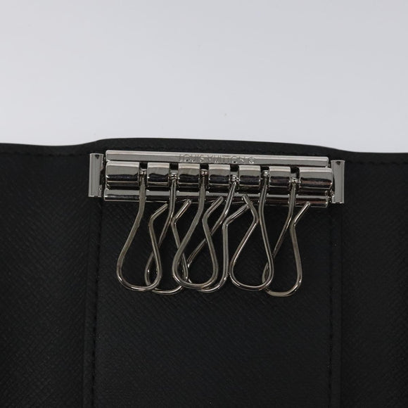 LOUIS VUITTON Monogram Eclipse Multicles6 Key Case M82603 LV Auth EC409M