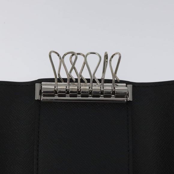 LOUIS VUITTON Monogram Eclipse Multicles6 Key Case M82603 LV Auth EC409M