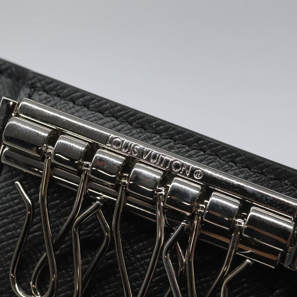 LOUIS VUITTON Monogram Eclipse Multicles6 Key Case M82603 LV Auth EC409A