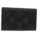 LOUIS VUITTON Monogram Eclipse Multicles6 Key Case M82603 LV Auth EC409M-2