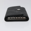 LOUIS VUITTON Monogram Eclipse Multicles6 Key Case M82603 LV Auth EC409A-4