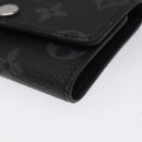 LOUIS VUITTON Monogram Eclipse Multicles6 Key Case M82603 LV Auth EC409M-14