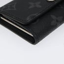 LOUIS VUITTON Monogram Eclipse Multicles6 Key Case M82603 LV Auth EC409M-15