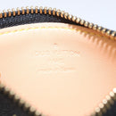 LOUIS VUITTON Monogram Multicolor Pochette Cles Purse Black M92654 Auth EC410SV-17