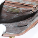 Burberrys Nova Check Shoulder Bag PVC Leather Beige Auth EC421-18