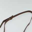 Burberrys Nova Check Shoulder Bag PVC Leather Beige Auth EC421-8