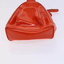 GUCCI Shoulder Bag Suede Patent 2Set Brown Orange Auth EC423-15