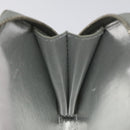 LOUIS VUITTON Vernis Porte Monnaie Flocon Coin Purse Silver M58218 LV Auth EC425-17