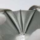 LOUIS VUITTON Vernis Porte Monnaie Flocon Coin Purse Silver M58218 LV Auth EC425-11