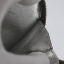 LOUIS VUITTON Vernis Porte Monnaie Flocon Coin Purse Silver M58218 LV Auth EC425-12