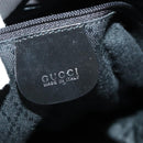 GUCCI Bamboo Hand Bag Nylon Black 002 2854 0412 5 Auth EC436-17