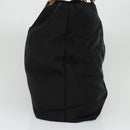 GUCCI Bamboo Hand Bag Nylon Black 002 2854 0412 5 Auth EC436-3
