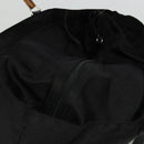 GUCCI Bamboo Hand Bag Nylon Black 002 2854 0412 5 Auth EC436-6