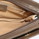 GUCCI GG Supreme Web Sherry Line Shoulder Bag PVC Beige 904 02 029 Auth EC437-17