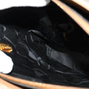 Salvatore Ferragamo Gancini Shoulder Bag Leather Beige Gold Auth EC442-18