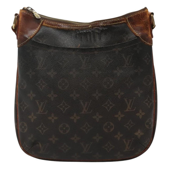 LOUIS VUITTON Monogram Odeon PM Shoulder Bag M56390 LV Auth EC448