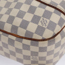 LOUIS VUITTON Damier Azur Galliera PM Shoulder Bag N55215 LV Auth EC449-9