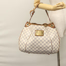 LOUIS VUITTON Damier Azur Galliera PM Shoulder Bag N55215 LV Auth EC449-21