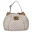 LOUIS VUITTON Damier Azur Galliera PM Shoulder Bag N55215 LV Auth EC449-13