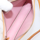 LOUIS VUITTON Vernis Lexington Pouch Marshmallow Pink M91057 LV Auth EC455-11
