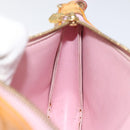 LOUIS VUITTON Vernis Lexington Pouch Marshmallow Pink M91057 LV Auth EC455-19