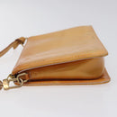 LOUIS VUITTON Vernis Lexington Pouch Marshmallow Pink M91057 LV Auth EC455-4