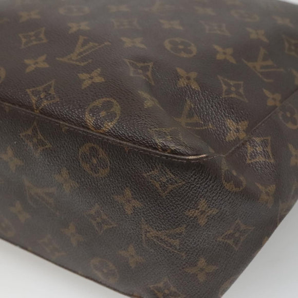 LOUIS VUITTON Monogram Looping GM Shoulder Bag M51145 LV Auth EC458