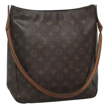 LOUIS VUITTON Monogram Looping GM Shoulder Bag M51145 LV Auth EC458