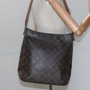 LOUIS VUITTON Monogram Looping GM Shoulder Bag M51145 LV Auth EC458-21