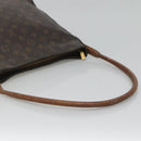 LOUIS VUITTON Monogram Looping GM Shoulder Bag M51145 LV Auth EC458-7