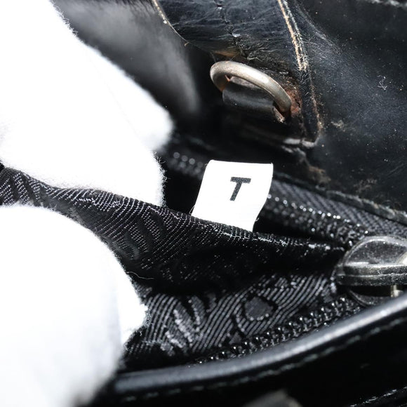 PRADA Hand Bag Canvas 2way Beige Auth EC469