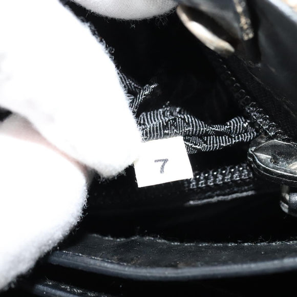 PRADA Hand Bag Canvas 2way Beige Auth EC469