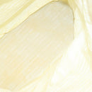 PRADA Hand Bag Nylon Cream Silver Auth EC470-11