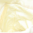 PRADA Hand Bag Nylon Cream Silver Auth EC470-18